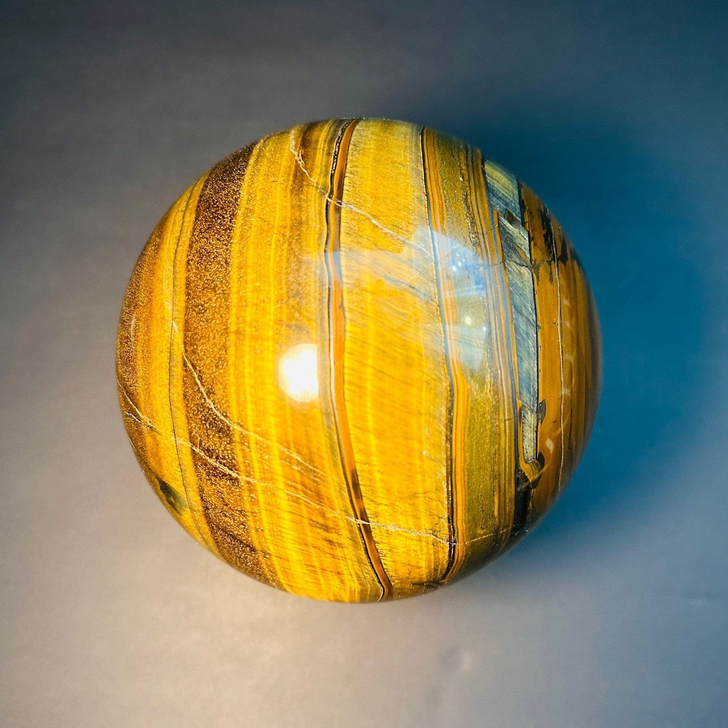 Tiger Eye Sphere