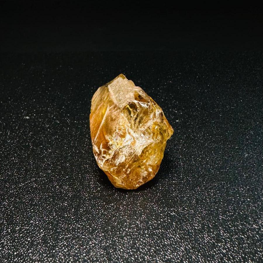 Rough Citrine Stone from Mozambique, Africa