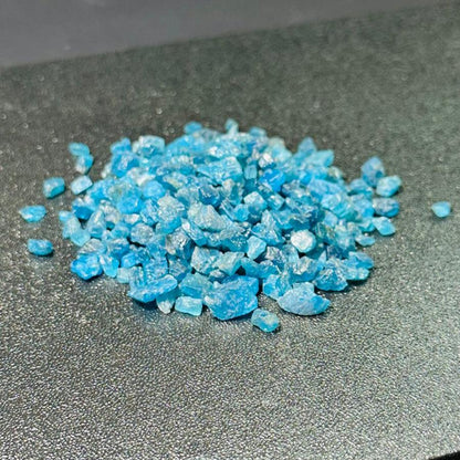 Raw Blue Apatite Stone from Namibia, Africa