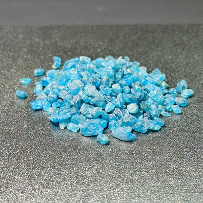 Raw Blue Apatite Stone from Namibia, Africa