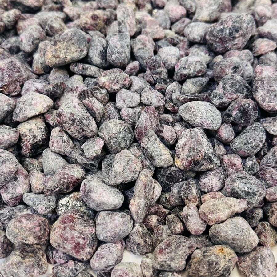 Rough Rhodolite Garnet from Afghanistan