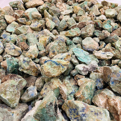 Rough Chrysocolla from Congo